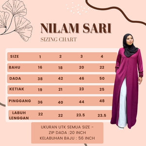 Nilam Sari -Denim Blue