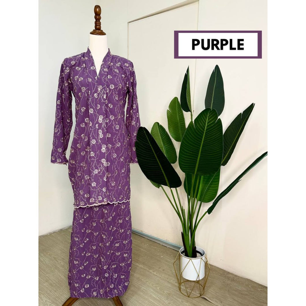 Kebaya Seroja - Purple